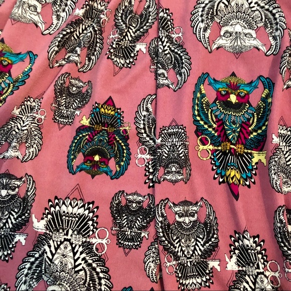 LuLaRoe OWL Madison skirt - Picture 3 of 5